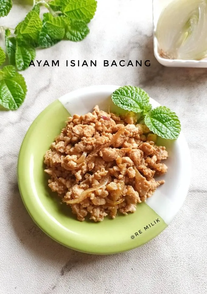 Tumis Ayam Isian Bacang yang Lezat dan Praktis