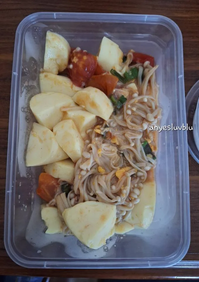 Resep Tumis Enoki Tofu Lezat dan Praktis